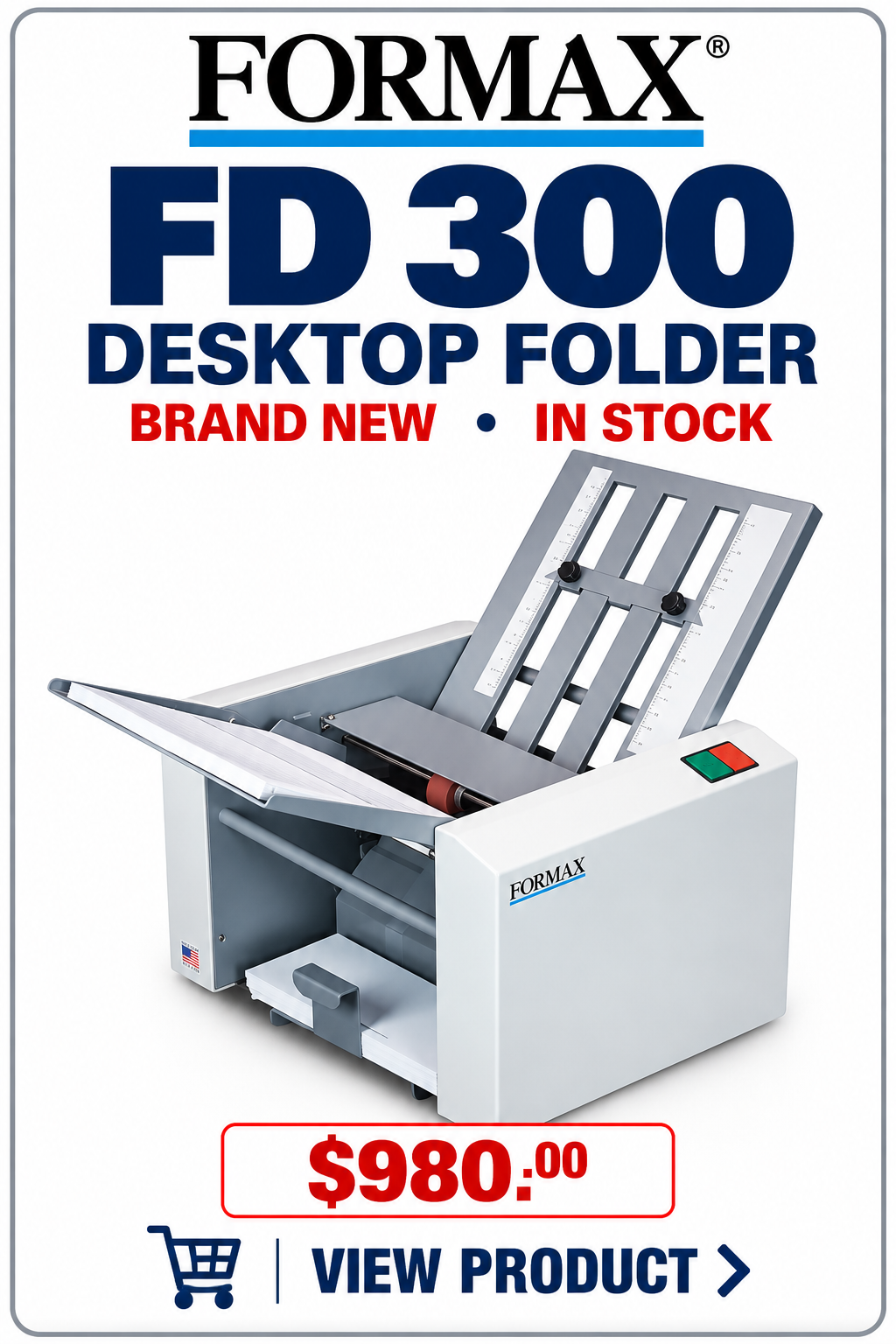 Formax FD 300 Desktop Folder